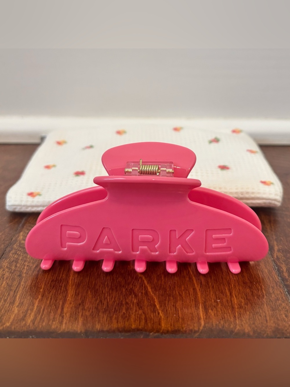 New Parke Claw Clip In Bloom